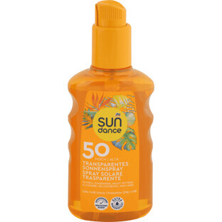 Sundance Spray protección solar transparente SPF50, 200 ml