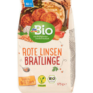 DmBio Red lentil meatballs, 175 g
