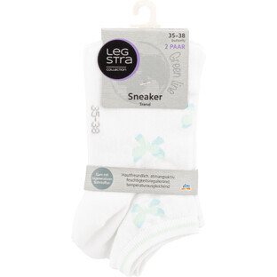 Legstra Socks for sneakers with butterfly motif size 35-38, 2 pcs