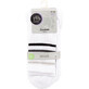 Legstra Chaussettes courtes ombrées blanc avec gris taille 39-42, 2 pcs.