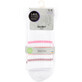 Legstra Short socks tinted white with pink size 39-42, 2 pcs