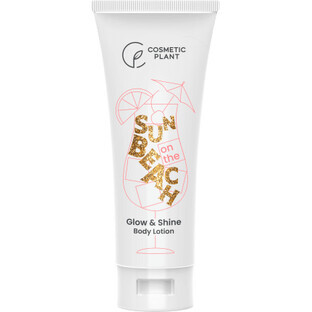 Cosmetic Plant Sun on the beach glitter body lotion, 200 ml