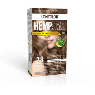 HEMPstyle Permanente haarverf met ammoniak 7.8 Blond Beige, 1 st