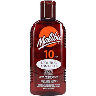 Olio abbronzante Malobu SPF10, 200 ml
