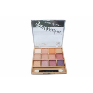 Eye shadow palette, Gulfflower, Eyeshadow Matte Shimmer, 12 colors, 01