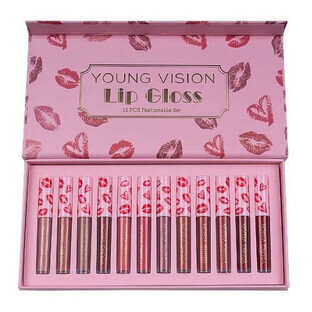 Young Vision Lipgloss Modieuze Lipstick Set van 12