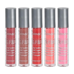 Set de 5 rouges à lèvres, Teayason, Matte, 02