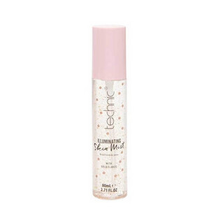 Illuminierendes Make-up-Spray mit Goldpartikeln, Technic, Skin Mist, Gold Flakes, 80 ml