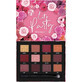 Palette di ombretti, W7, Let's Party, Vickaboo Pressed Pigment, 12 tonalità