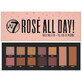 Rose All Day Face Palette, W7, Rose All Day Face Palette, 12 colori