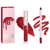 Lipstick and pencil set, Kylie, Matte Lip Kit, 403 Bite Me