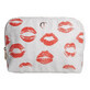 Portfard Cosmetics, Charlotte Tilbury, Lip Print Canvas Makeup Bag