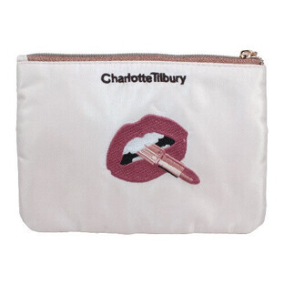 Portfard Cosmetics, Charlotte Tilbury, Pillow Talk Hot Lips, Bolsa de maquillaje