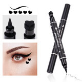 Eyeliner tus carioca, Kiss Beauty, with heart stamp, 03