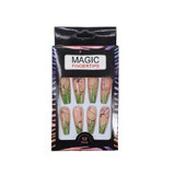 Set di 12 unghie finte dall'aspetto naturale, Magic Fingertips, 06