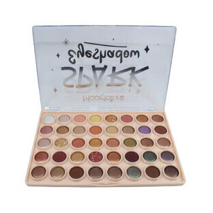 Palette di ombretti, Mocallure, ombretti scintillanti, 40 tonalità