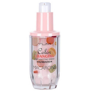 Foundation, TLM, Macarons, Color Changing, Pink, 35 ml