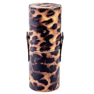 Fraulein Make Makeup Brush Holder, Case, Leopard