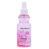 Makeup Fixing Spray, Kiss Beauty, Soothing Facial Mist, Rose Water, 180 ml