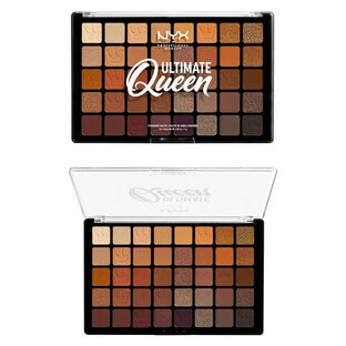 Palette of 40 Professional Eyeshadows, NYX Professional Makeup, Ultimate Queen