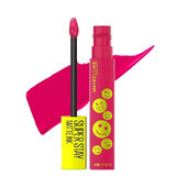Matte liquid lipstick, Maybelline, Superstay Matte Ink, 460 Optimist, 5 ml