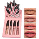 Set of 4 Liquid Lipsticks, Handaiyan, Matte, 4 x 2.5 ml, A