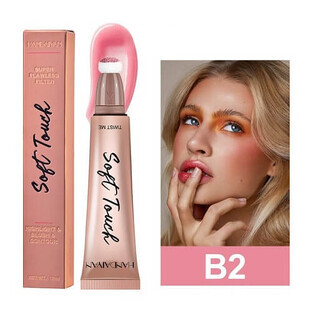 Handaiyan Soft Touch Highlight &amp; Blush Blush, B2, 12 ml