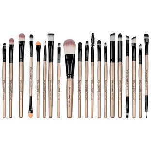 Set van 20 Make-up kwasten, Nude, Inclusief opbergetui