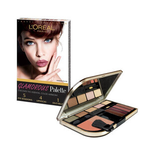 Gift make-up palette Loreal Glamorous Palette Blush/Lipstick/Blush