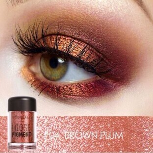 Eye shadow pigment Focallure Eyes Loose Pigment 04 Brown Plum