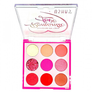 Palette d'ombres à paupières Ushas, 01 Romantic Love