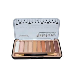 Schminkset Lidschatten-Palette, Gulflower, Regenbogen, 01