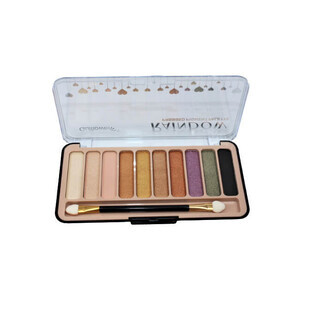 Schminkset Lidschatten-Palette, Gulflower, Regenbogen, 03