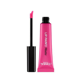 Rouge à lèvres liquide, Loreal, Lip Paint Matte, 202 King Pink