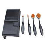 Set de 4 brochas, Real Techniques, Bold Metals, Estuche incluido
