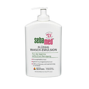 Sebamed Wash Emulsion with dispenser, 400ml