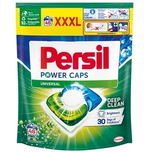 Persil Power Caps, Capsule de spălare multifuncționale, 46 bucăți