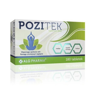 Pozitek, 180 compresse