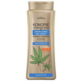 Joanna Hennep Versterkende Shampoo voor Afgevallen Haar, 400 ml