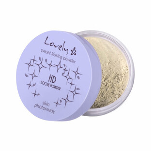 Lovely HD Loose Powder Polvos faciales minerales transparentes, 5,5 g