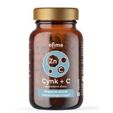 Efime, organische Zinkverbindung + Vitamin C, 90 Kapseln