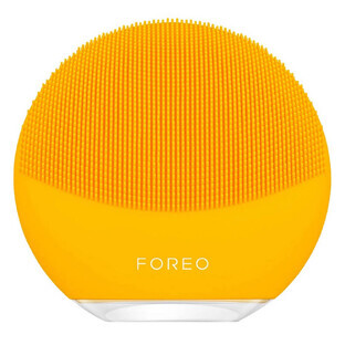 Foreo Luna Mini 3 Sunflower Yellow Sonic Facial Brosse nettoyante sonique pour le visage avec effet de massage