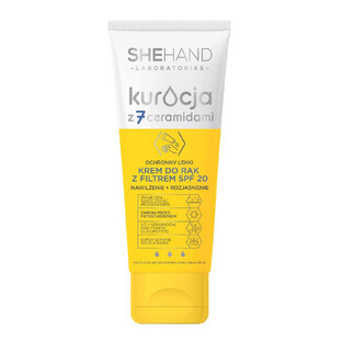 SHEHAND Crème légère protectrice pour les plaies avec SPF20, 75ml