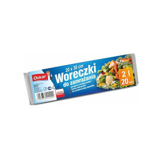 Oskar, pungi spumoase 2L, 20 bucăți