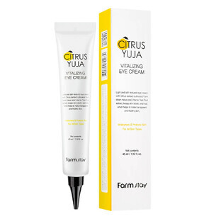 FarmStay Citrus Yuja Crème revitalisante pour les yeux, 45ml