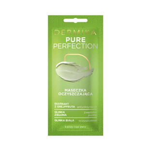 Dermika Pure Perfection Masque purifiant pour tous types de peau, 10ml