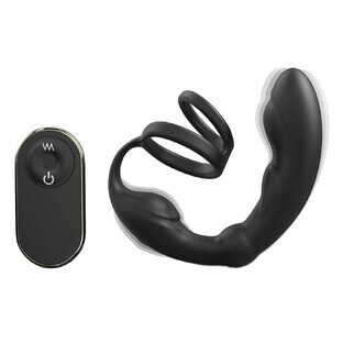 Marc Dorcel P-Ring masajeador de próstata con doble anillo para el pene
