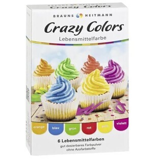 Heitmann Crazy Colours kleurstof, 6x4 g
