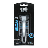 Joolea Men TriffleXX3 shaver with 3 blades + 2 replacement cartridges.