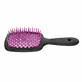 Janeke Small Superbrush Black and fuchsia wax brush